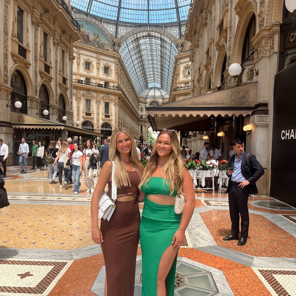 Green shein dress